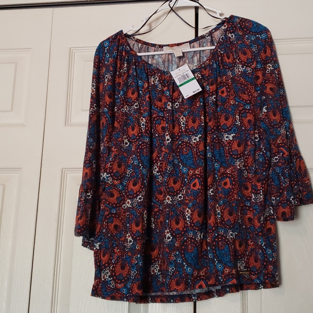 Michael kors multi colored top